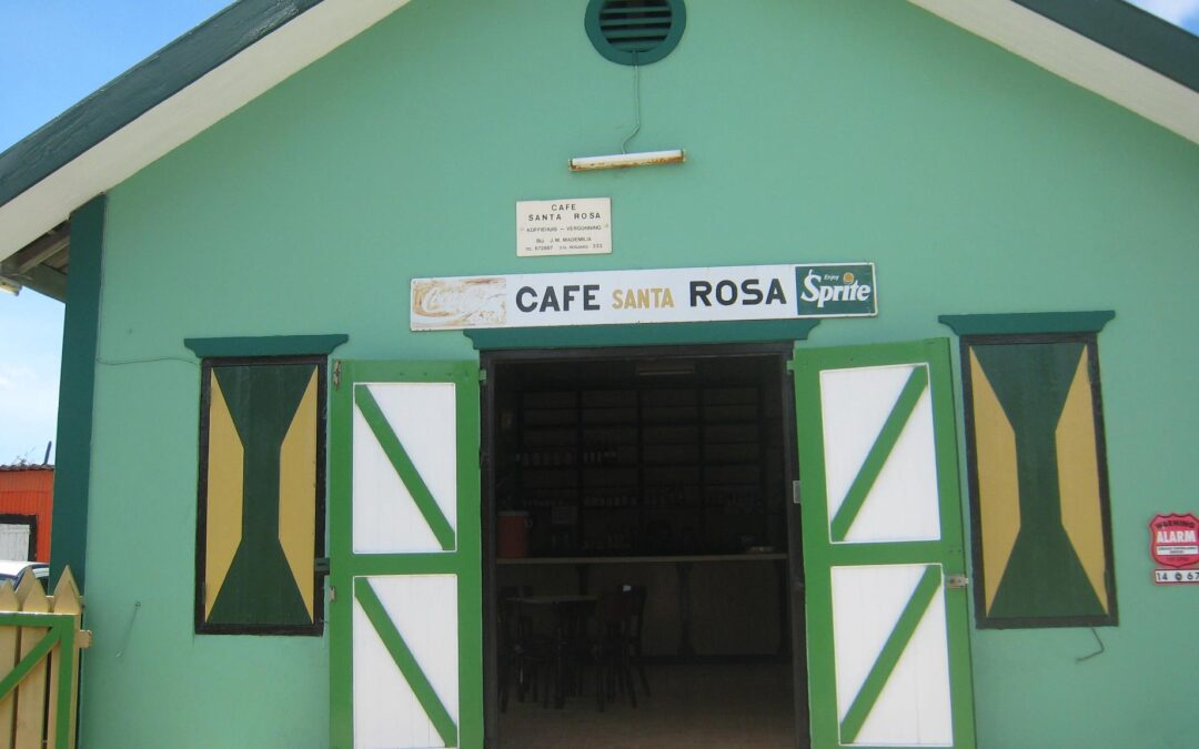Café Santa Rosa, e bar mas bieu di Kòrsou.
